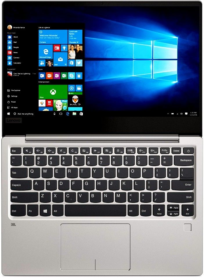 Lenovo IdeaPad 720S-13IKBR (Intel Core i7 8550U 1800 MHz/13.3"/1920x1080/8Gb/256Gb SSD/DVD нет/Intel HD Graphics 620/Wi-Fi/Bluetooth/Windows 10 Home) 81BV0006RK