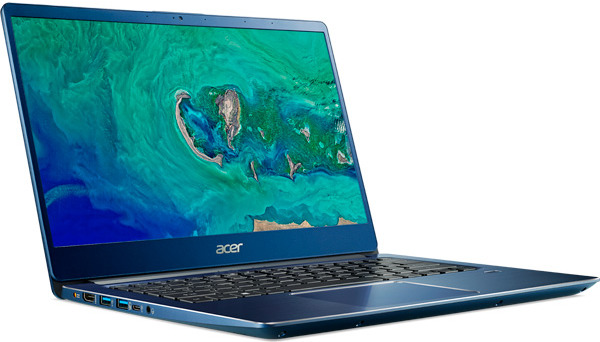Acer Swift 3 SF314-54-39E1 (Intel Core i3 8130U 2200 MHz/14"/1920x1080/8GB/128GB SSD/DVD нет/Intel UHD Graphics 620/Wi-Fi/Bluetooth/Windows 10 Home) NX.GYGER.009