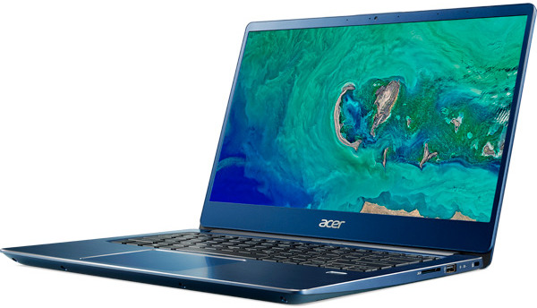 Acer Swift 3 SF314-54-39E1 (Intel Core i3 8130U 2200 MHz/14"/1920x1080/8GB/128GB SSD/DVD нет/Intel UHD Graphics 620/Wi-Fi/Bluetooth/Windows 10 Home) NX.GYGER.009