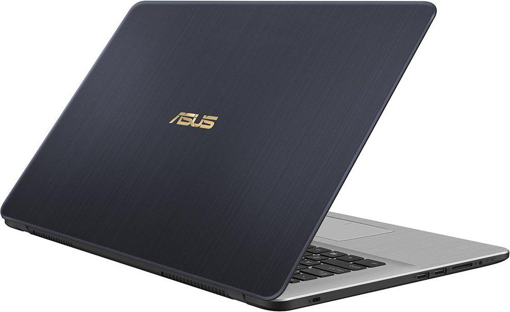 ASUS VivoBook Pro N705UN-GC113T (Intel Core i7 8550U 1800 MHz/17.3"/1920x1080/12Gb/2128Gb HDD+SSD/DVD нет/NVIDIA GeForce MX150/Wi-Fi/Bluetooth/Windows 10 Home) 90NB0GV1-M01400