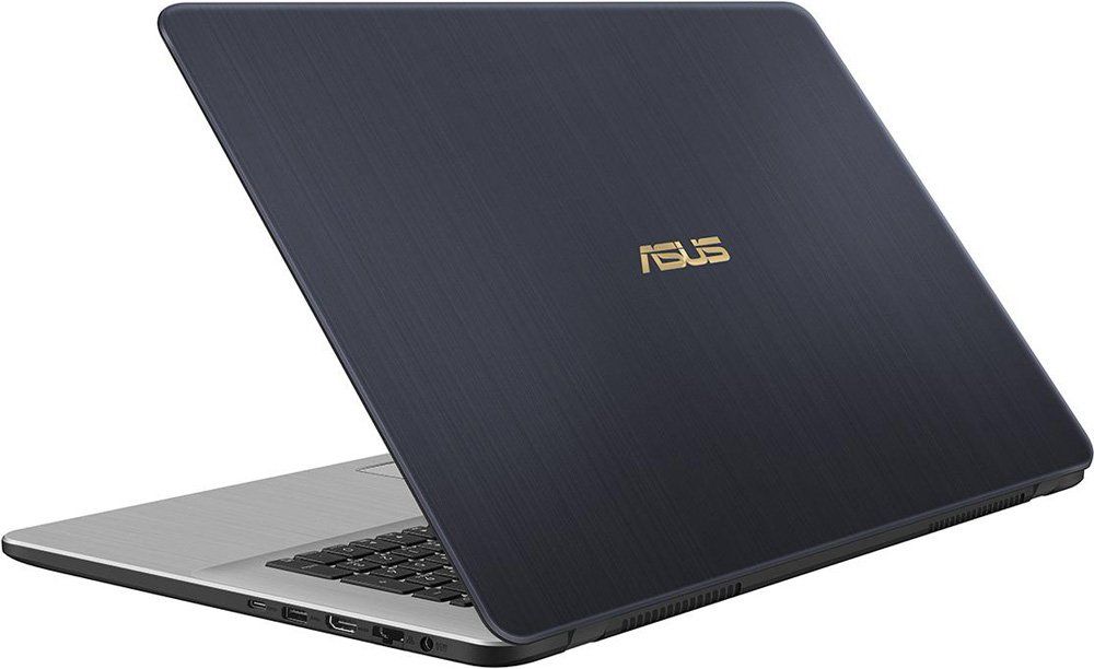 ASUS VivoBook Pro N705UN-GC113T (Intel Core i7 8550U 1800 MHz/17.3"/1920x1080/12Gb/2128Gb HDD+SSD/DVD нет/NVIDIA GeForce MX150/Wi-Fi/Bluetooth/Windows 10 Home) 90NB0GV1-M01400