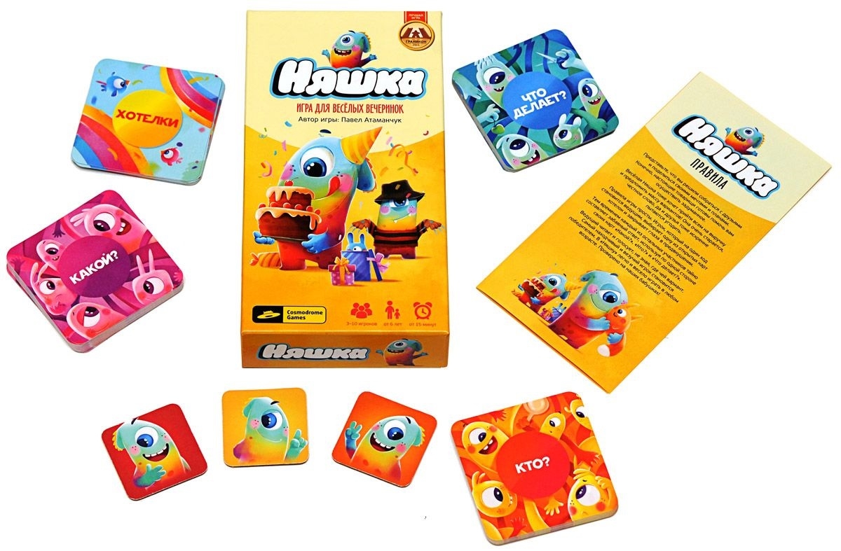 Cosmodrome Games Настольная игра "Няшка"
