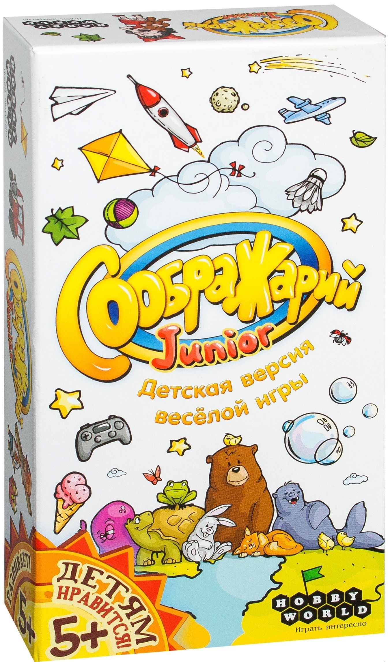 

Настольные игры для детей Hobby World, Настольная игра "Соображарий. Junior"