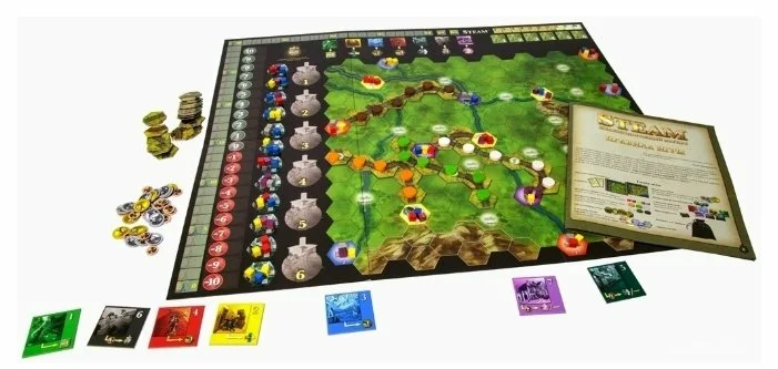 Hobby World Настольная игра "Steam. Железнодорожный магнат"