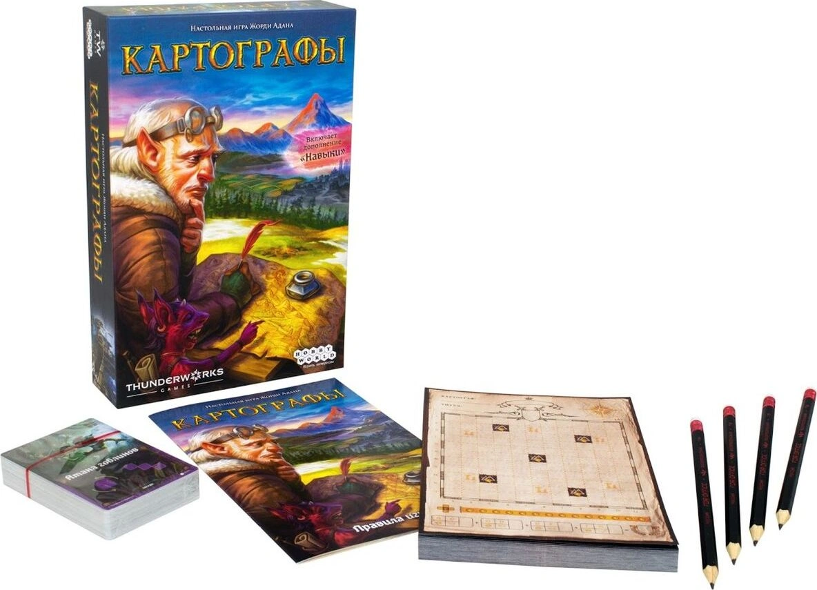 Hobby World Настольная игра "Картографы"