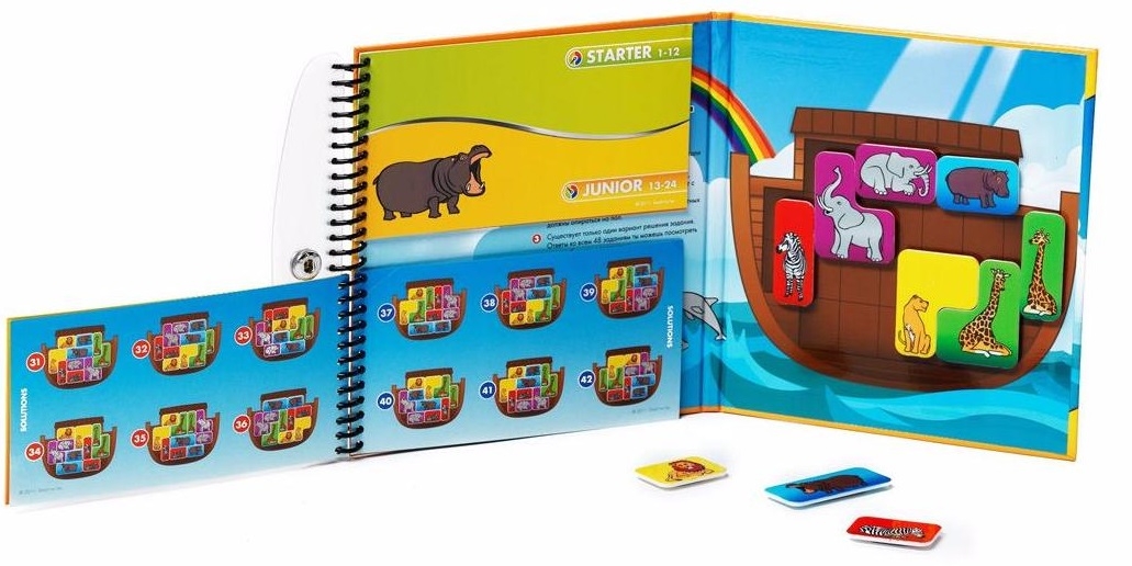 Bondibon Настольная игра "Ноев ковчег", магнитная