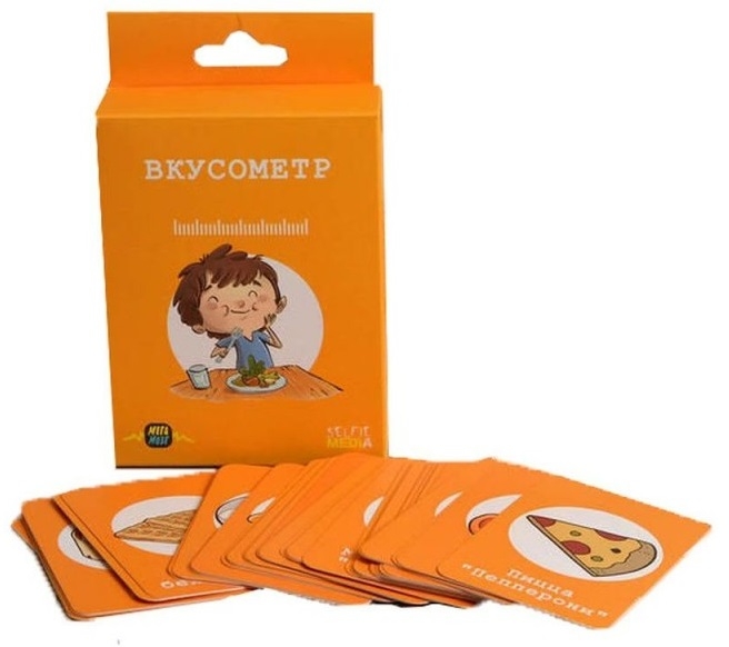 Selfie Media Настольная игра "Вкусометр"
