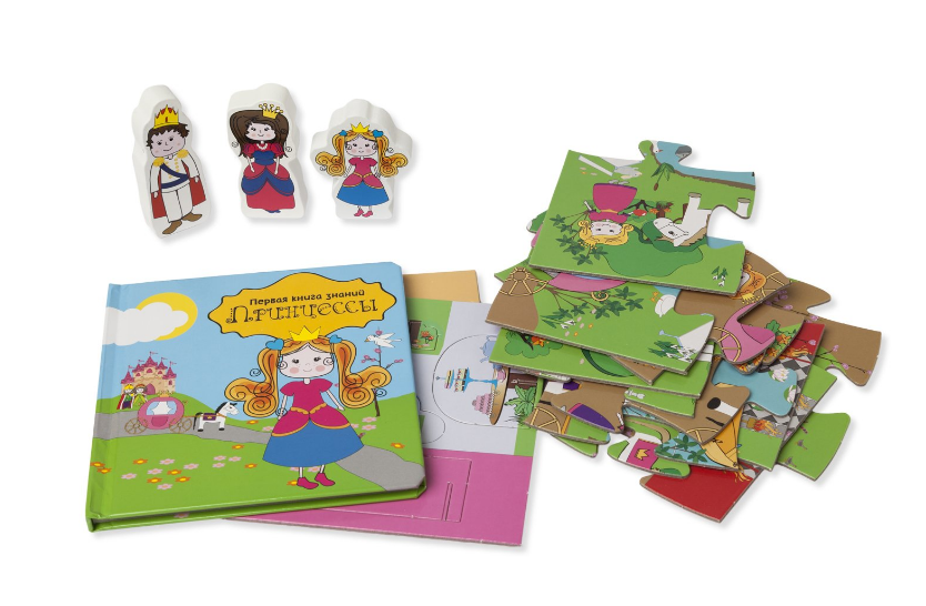 Махаон Первая книга знаний "Принцессы"