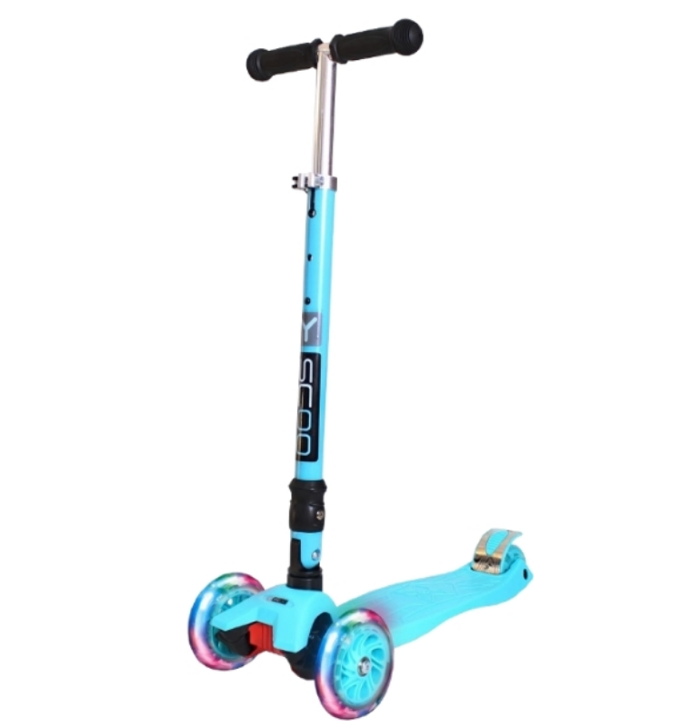 Y-Scoo Самокат 35 Maxi Fix Shine со светящимися колесами