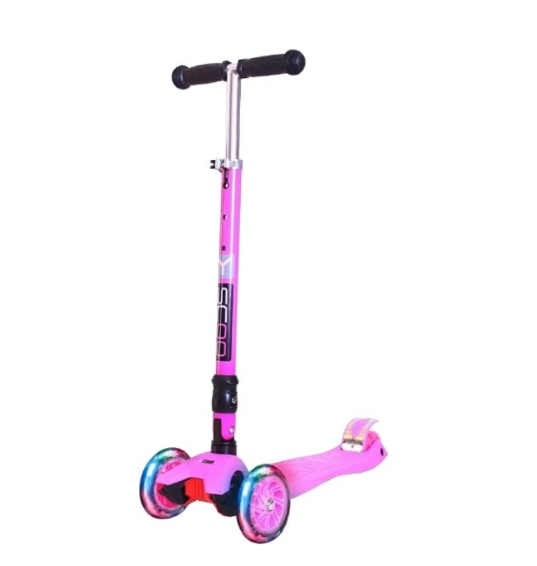 Y-Scoo Самокат 35 Maxi Fix Shine со светящимися колесами