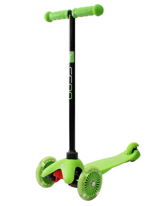 Y-Scoo Самокат Mini Shine A5 со светящимися колесами 