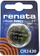 Renata Батарейки CR2430, 1 шт.