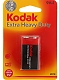 Kodak Батарейки Extra Heavy Duty 6F22, 1 шт.