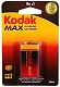 Kodak Батарейки Max 6LR61, 1 шт.