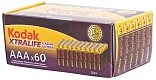 Kodak Батарейки Xtralife AAA (colour box), 60 шт.