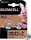 Duracell Батарейкиl DL/CR2032-2BL Б0037273
