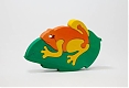 Зерта Пазл "Жаба на листке"