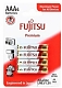 Fujitsu Батарея щелочная Premium Power ААА, 4 шт.