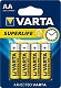 Varta Батарейки Superlife AA, 4 шт.