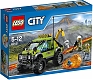 Lego Конструктор City "Грузовик исследователей вулканов" 175 деталей