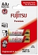 Fujitsu Батарея щелочная Premium АА, 2 шт.
