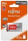 Fujitsu Батарея щелочная Universal Power "Крона", 1 шт.