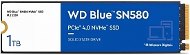 Western Digital WD Blue SN580 1Tb M.2 2280 PCIe 4.0 WDS100T3B0E