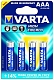 Varta Батарейки Hight Energy AAA, 4 шт.