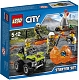 Lego Конструктор City "Стартовый набор. Исследователи вулканов" 83 детали