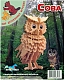Мир деревянной игрушки Сборная модель "Сова"