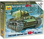 Звезда Сборная модель танка "КВ"