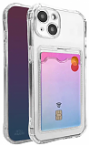 Mariso Чехол-накладка POKET с карманом для карт для Xiaomi Redmi 10C