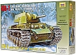 Звезда Сборная модель танка "КВ-1 с пушкой Л-11"