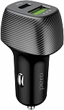 PERO Автомобильное зарядное устройство AC03 USB + PD, 36W