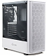Powercase Alisio Mesh M, Tempered Glass, White