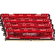 Crucial Ballistix Sport LT 32GB PC21300 DDR4 Kit4 2666MHz BLS4K8G4D26BFSEK