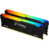 Kingston Fury Beast Black RGB 64Gb PC25600 3200MHz DDR4 KIT2 KF432C16BB2AK2/64