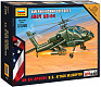 Звезда Сборная модель вертолета "Апач АН-64"