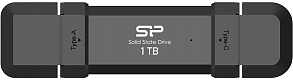 Silicon Power DS72 1000Gb USB 3.2 Gen 2 Type-A, USB 3.2 Gen 2 Type-C SP001TBUC3S72V1K