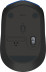 Logitech M171, беспроводная, 1000dpi, синий/черный