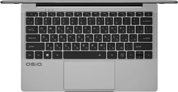 Ноутбук Osio FocusLine F140i-008 Core i5 1235U 16Gb SSD512Gb Intel Iris Xe graphics 14" IPS FHD (1920x1080) без ОС grey WiFi BT Cam 6000mAh