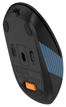 A4Tech Fstyler FB10C, беспроводная, 2000dpi, черный/синий