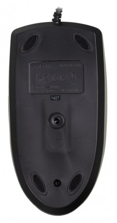 A4Tech OP-620D, проводная, 1000dpi, черный