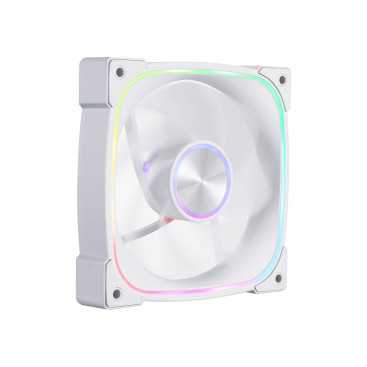 Вентилятор 1STPLAYER FN7R White / 120mm ARGB 3pin 5V PWM 4pin 12V 600-1800rpm 38.39cfm 31.28dBA / FN7R-WH / BULK