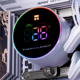Thermalright Frozen Magic 360 Digital ARGB White V2, LGA1700/1200/115X/AM5/AM4, White