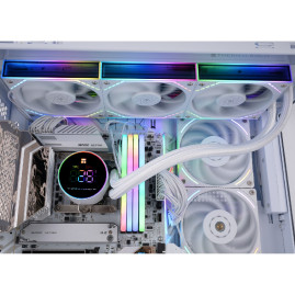 Thermalright Frozen Magic 360 Digital ARGB White V2, LGA1700/1200/115X/AM5/AM4, White