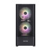 1STPLAYER AU7 ARGB, ATX, 3x120mm ARGB, Black, AU7-BK-2FA7-14-2FA7R-1FA7