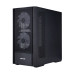 1STPLAYER AU7 ARGB, ATX, 3x120mm ARGB, Black, AU7-BK-2FA7-14-2FA7R-1FA7