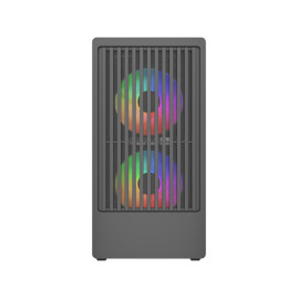 Powercase Mistral SM07 ARGB, mATX, 3x120mm ARGB, Black, CMMSM07B-A3