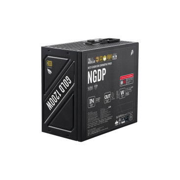 1STPLAYER NGDP GOLD 1200W, ATX 3.1, 80 PLUS Gold, PCIe 5.1, Black, HA-1200BA4